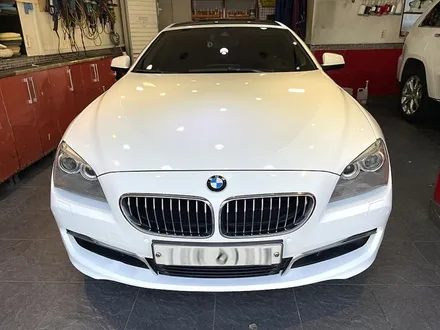 BMW640d 전체랩핑 화이트유광 / 서울 서대문