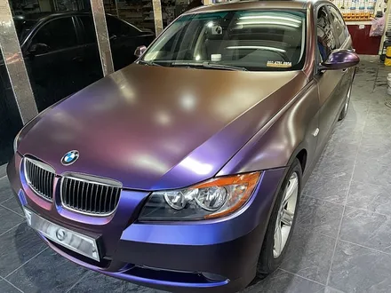 BMW323i E90 전체랩핑 카멜레온 [사틴 로링썬더] / 서울 서대문