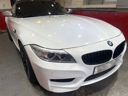 자동차랩핑 BMW Z4 색상변경 [3M2080-GP240 글로스 화이트 골드 스파클] / 서울 서대문구