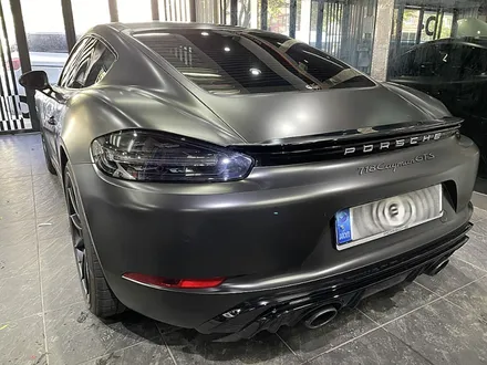 사틴블랙 전체랩핑 포르쉐718 카이맨 GTS / 서울 서대문구