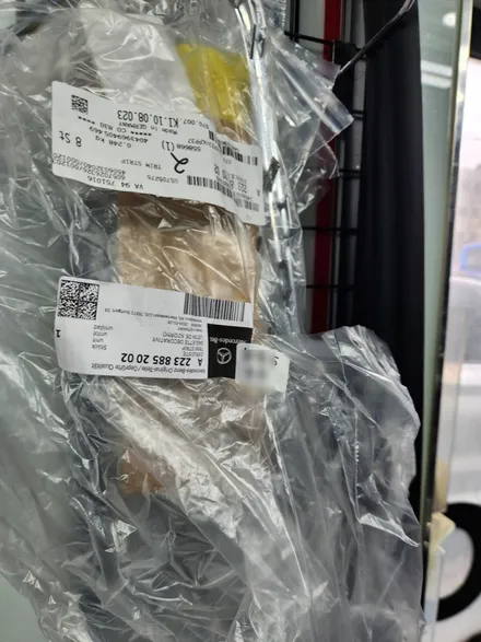 벤츠 S580 범퍼 도장 랩핑 사틴 화이트 무광 차량 래핑 진주색 / 강남구 서초구 송파구 보험처리 / 서울 서대문