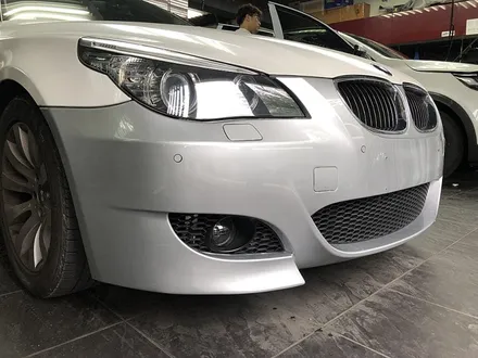 BMW5시리즈 앞범퍼 복원/ 앞범퍼 랩핑보수 / 서울 서대문