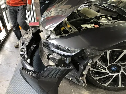 BMW i8 전체랩핑 3M2080 루시드 옐로우 / 서울 서대문