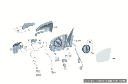 낯선 길에서 차량 파손 = 찌그러진 차 펴기 긁힘 수리 벤츠 수리센터 / 서울 서대문