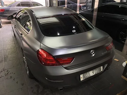 자동차랩핑 사고 범퍼손상으로 전체랩핑 진행 BMW640i / 서울 서대문