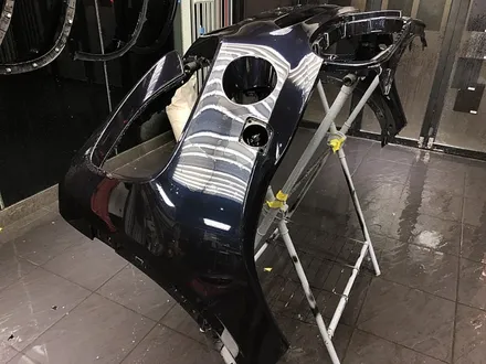 자동차전체랩핑 BMW X6 사틴블랙 강력한 변신 / 서울 서대문