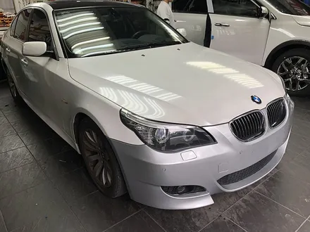 BMW5시리즈 앞범퍼 복원/ 앞범퍼 랩핑보수 / 서울 서대문