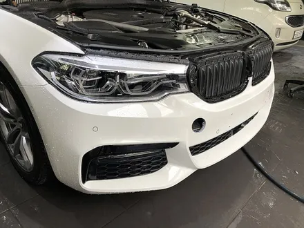 BMW520d 범퍼PPF 헤드라이트PPF 사고이후 보험처리 / 서울 서대문