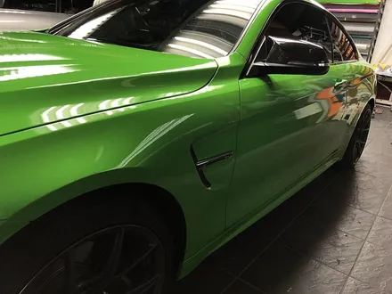 BMW 420d 그란쿠페 전체랩핑 재시공으로 화려한 변신 / 서울 서대문
