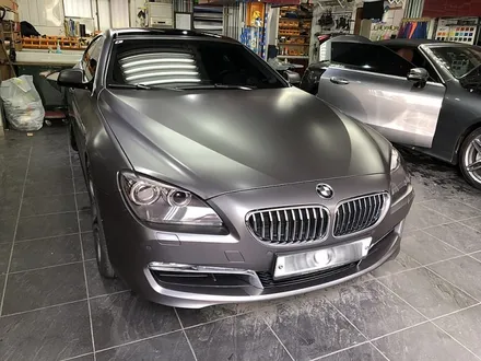 자동차랩핑 사고 범퍼손상으로 전체랩핑 진행 BMW640i / 서울 서대문