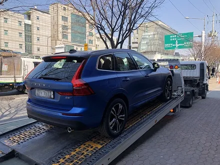 볼보XC60 전체랩핑 사틴 메탈릭 다크블루 / 서울 서대문