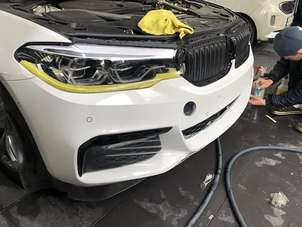 BMW520d 범퍼PPF 헤드라이트PPF 사고이후 보험처리 / 서울 서대문