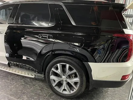 팰리세이드 전체랩핑 차량사고 랩핑보수 / 서울 서대문