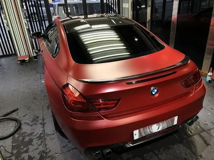 BMW M6 사틴뱀파이어레드 전체랩핑 [3M2080-SP273] / 서울 서대문