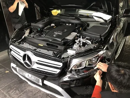 벤츠GLC 350e 생활보호 PPF B형 [도어앳지/도어컵/주유구/트렁크리드/헤드라이트/사이드미러] / 서울 서대문