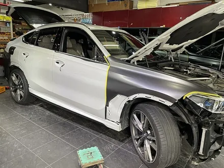 자동차전체랩핑비용 BMW X6 사틴다크그레이[3M] / 서울 서대문