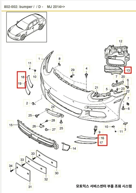 포르쉐 파나메라 범퍼 긁힘 도색 복원 수리 유리막코팅 광택 - 벤츠 s450 접촉사고 수리 후 ppf 랩핑 보험처리 대물 자차 과실 할인 / 서울 서대문구