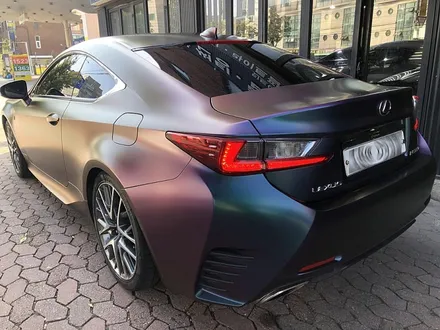 렉서스RC350 전체랩핑 대물보험처리 색상변경 / 서울 서대문