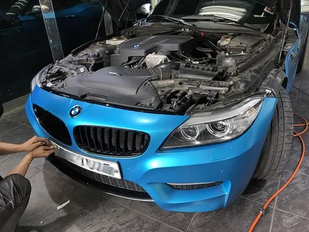 랩핑차량사고 보험처리 BMW Z4 랩핑시공사례 / 서울 서대문