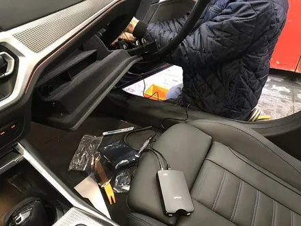 BMW330i 인식율 100% 하이패스 매립 [앰피온 SET-350] / 서울 서대문