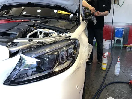 벤츠C43AMG 생활보호PPF B형 ,필러PPF 추가시공 / 서울 서대문