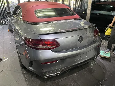 벤츠C63 AMG 카브리올레 전체랩핑 보험처리 재시공 / 서울 서대문