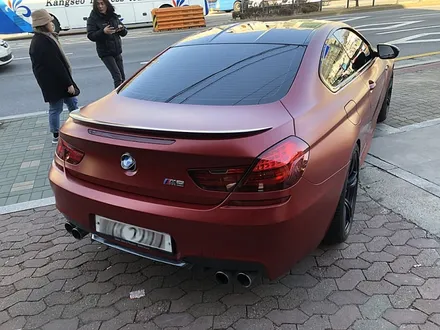 BMW M6 사틴뱀파이어레드 전체랩핑 [3M2080-SP273] / 서울 서대문