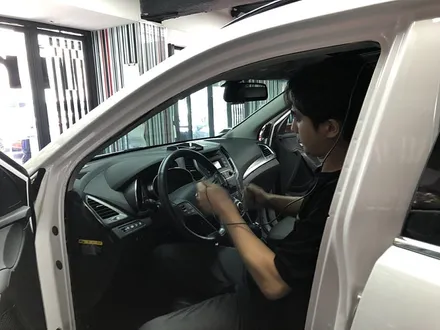 싼타페DM 룸미러 후방카메라 장착 / 서울 서대문