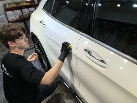 벤츠GLA45 AMG 신차 나노세라믹코팅 헤드라이트PPF / 서울 서대문