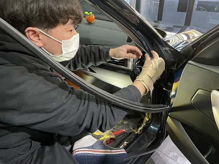 BMW118d 블랙박스 교체시공 파인뷰GX5 / 서울 서대문