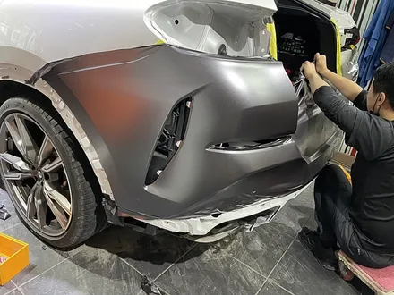자동차전체랩핑비용 BMW X6 사틴다크그레이[3M] / 서울 서대문