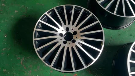 벤츠s350d 순정실버 주차 스크래치 수정겸 블랙 다야컷팅 / 부산 기장군