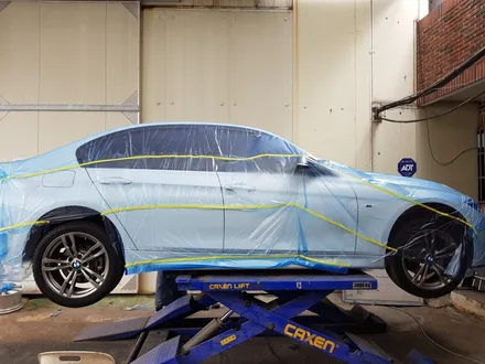 [원조][부산휠수리][부산휠복원][부산휠도색] 부산캘리퍼도색BMW 캘리퍼도색 야매작업! / 부산 기장군