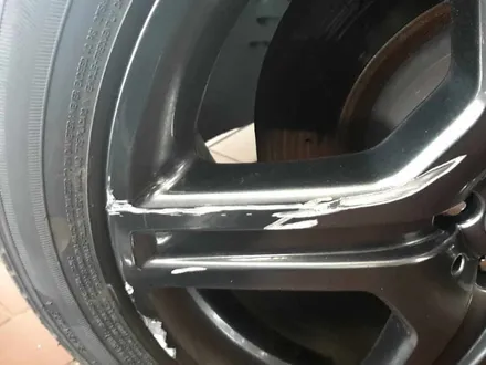 [원조][부산휠복원][부산휠수리][부산휠도색][부산중고휠] 벤츠W221- AMG19인치 주차상처 휠수리/휠복원/휠도색! / 부산 기장군