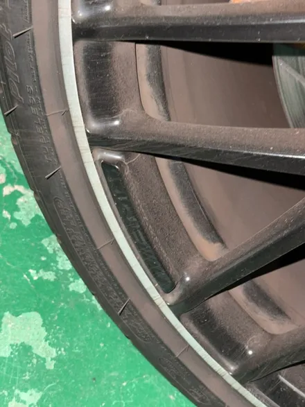 원조[부산 휠복원] 벤츠 C63 AMG 휠복원 작업! / 부산 기장군
