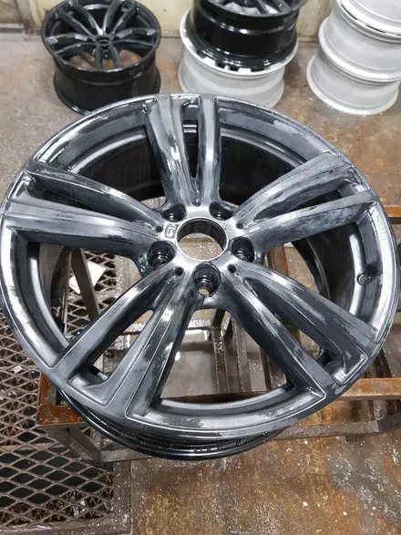 [원조][부산휠복원][부산휠수리][부산휠도색][부산중고휠] BMW442M 19인치 휠수리/휠복원/다야컷팅재생 / 부산 기장군