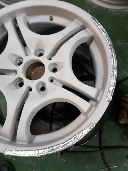 원조[부산휠수리][부산휠복원] BMW 3시리즈 순정휠 휠수리 휠복원 휠도색 / 부산 기장군