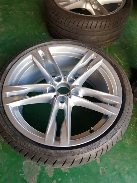 원조[부산휠복원][부산휠수리]부산중고휠  BMW 640 X드라이브 20인치 373M 휠수리 휠복원 휠도색! / 부산 기장군
