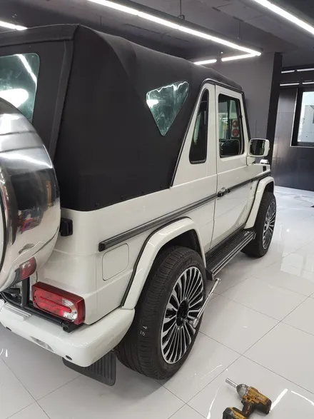 원조[부산휠복원][부산휠수리]G63Amg  G바겐 22인치 만소리휠 다야컷팅 재생하기! / 부산 기장군