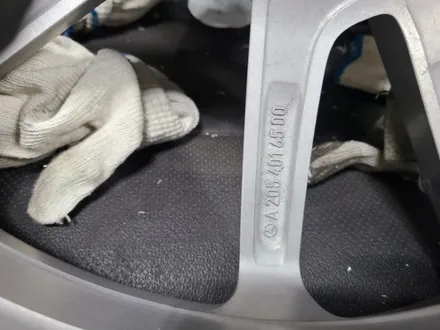 벤츠C43amg 19인치 휠복원 휠수리 휠도색 작업! / 부산 기장군