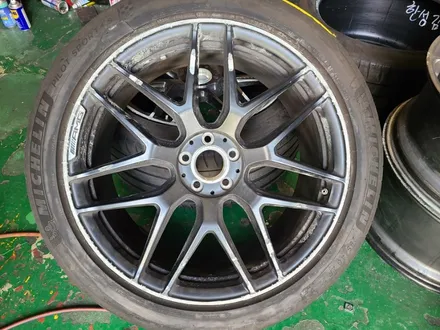 원조[부산휠복원] 벤츠GLE 63AMG 22인치 사고휠 휠복원 / 부산 기장군