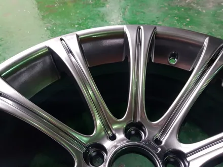 [부산휠수리][부산휠복원][부산중고휠] BMW E60 M5사고건 깨짐수리! / 부산 기장군