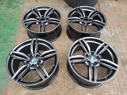 [부산휠수리][부산휠복원][부산중고휠] Bmw19인치 351m팩휠 주차상처 수정 하이퍼 블랙 분체도장 / 부산 기장군