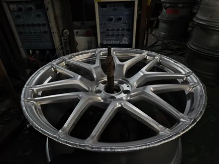 원조[부산휠복원] 벤츠 GT63 대략난감 휠복원 작업! / 부산 기장군