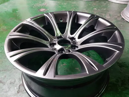 [부산휠수리][부산휠복원][부산중고휠] BMW E60 M5사고건 깨짐수리! / 부산 기장군
