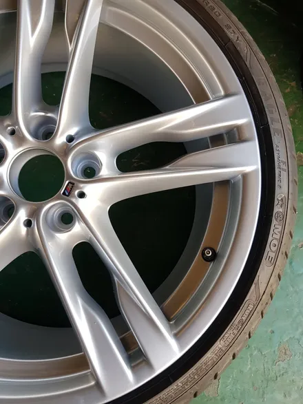 원조[부산휠복원][부산휠수리]부산중고휠  BMW 640 X드라이브 20인치 373M 휠수리 휠복원 휠도색! / 부산 기장군