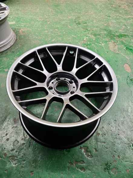 원조[부산휠수리][부산휠복원] BMW-M5용 BBS 대파휠수리 / 부산 기장군