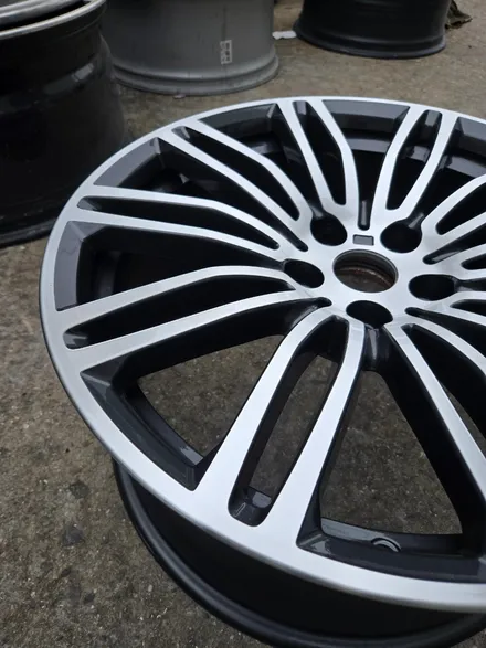 원조[부산 휠 복원] BMW 5시리즈 휠복원 작업! / 부산 기장군
