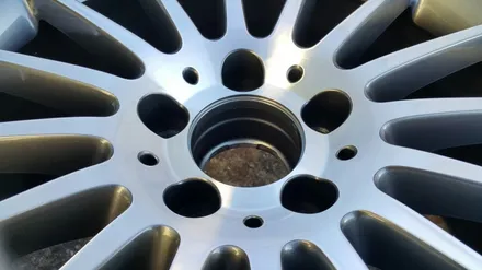 [부산휠수리][벤츠중고휠][부산휠복원] 벤츠s63amg 19인치 휠복원 / 부산 기장군