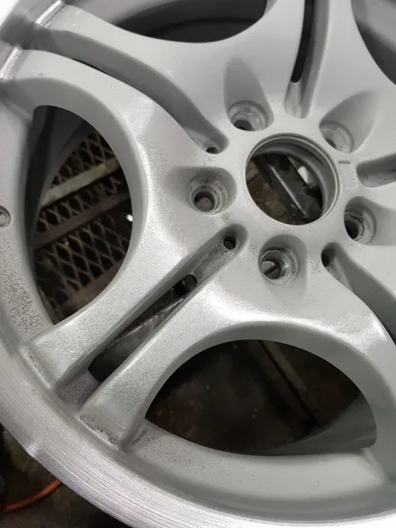원조[부산휠수리][부산휠복원] BMW 3시리즈 순정휠 휠수리 휠복원 휠도색 / 부산 기장군